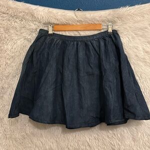 NWT Uniq Jean Mini Skirt Size Large Juniors